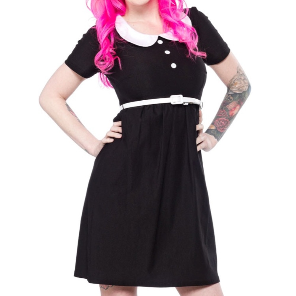 Steady Clothing Black and White Annie Dress